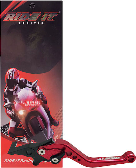 Ride It Motorcycle Brake Lever Adjustable for Yamaha Crypton-X135 Red 2316208