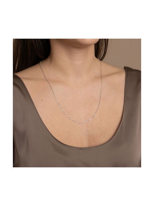 Skaras Jewels White Gold Chain Neck 14K