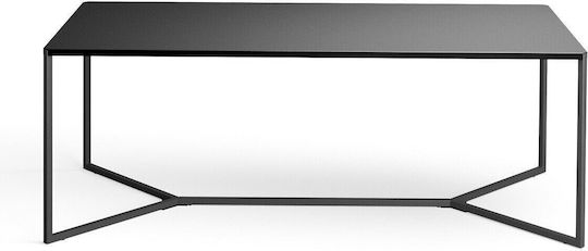 Masă 200x90x75buc Negru