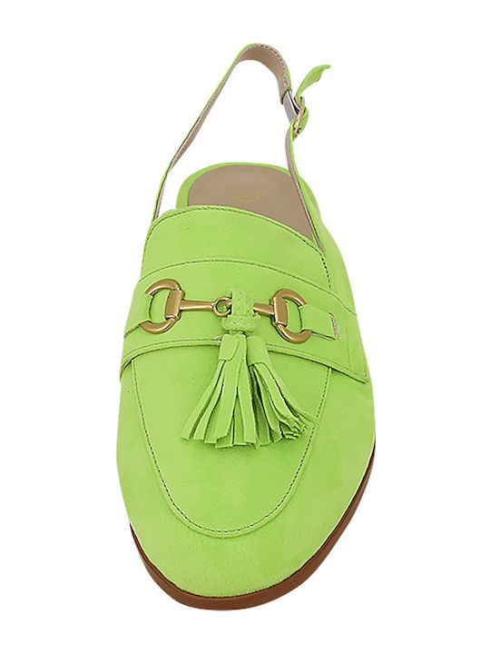 Monole Damen Ballerinas Grüne