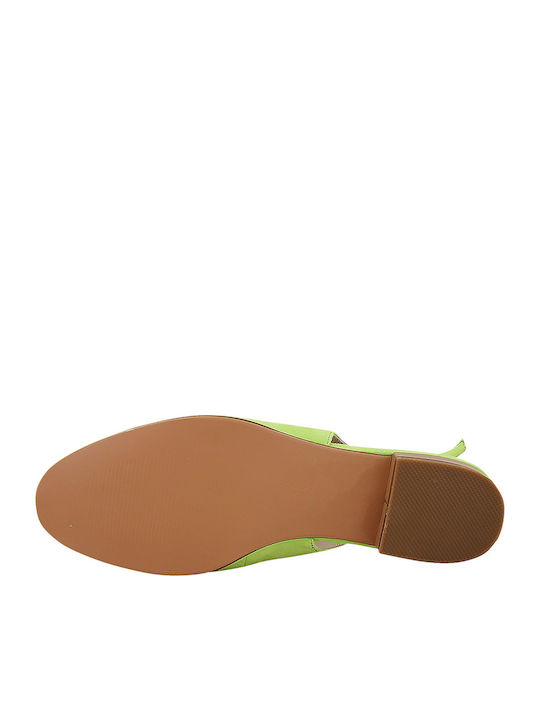 Monole Damen Ballerinas Grüne