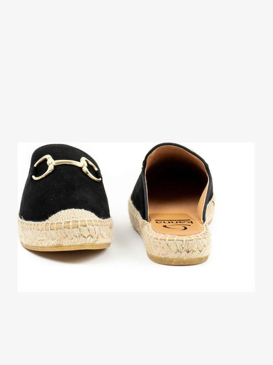 Flat Mules σε Μαύρο Χρώμα