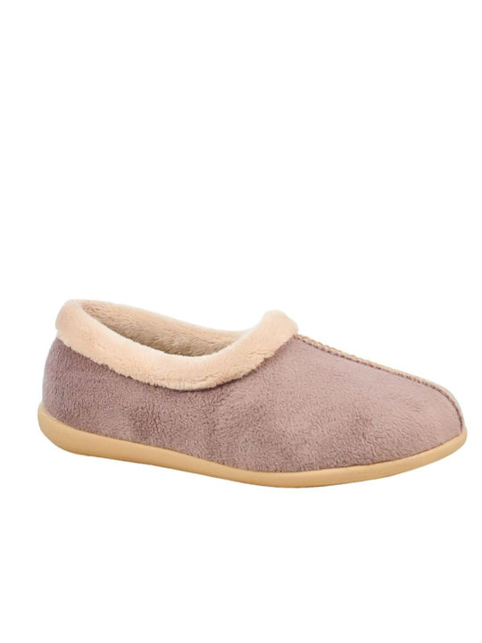 Yfantidis Closed-Toe Women's Slippers Pink