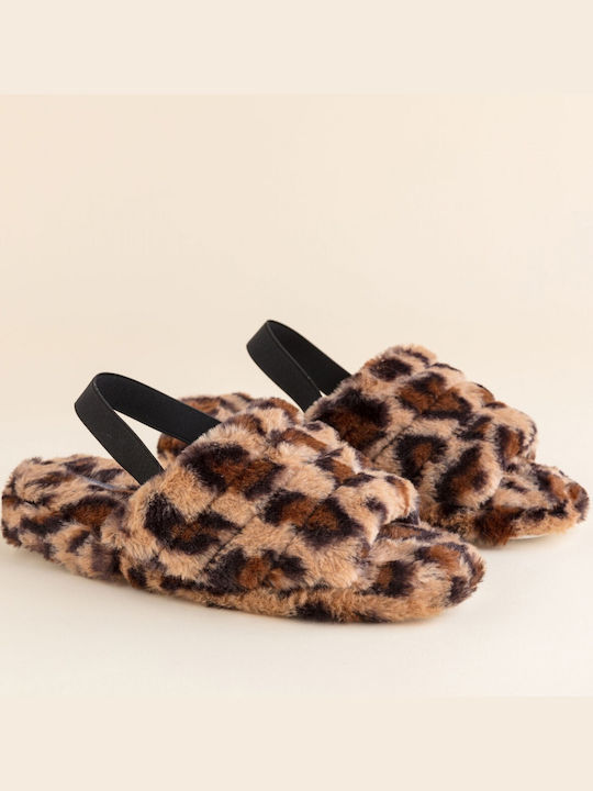 Noidinotte Women's Slippers Brown