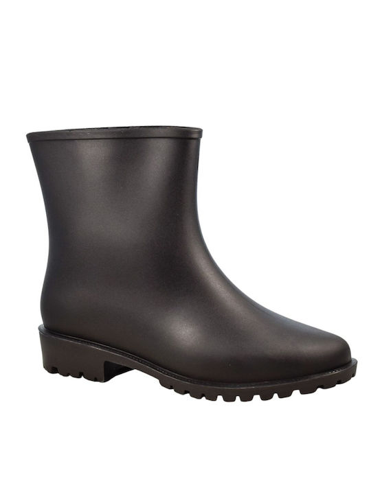 Yfantidis Damen Gummistiefel Schwarz