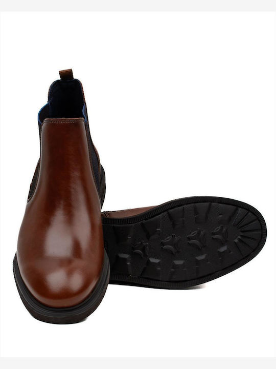 Leather Brown Chelsea Boots