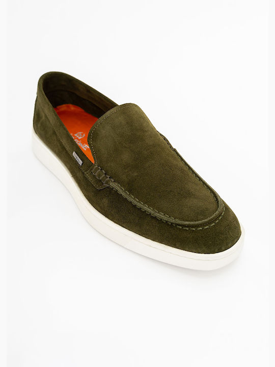 Monte Napoleone Men's Loafers Green