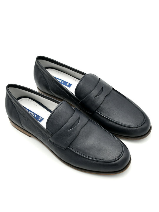 Stonefly STEVE 4 Men's Leather Loafers Blue