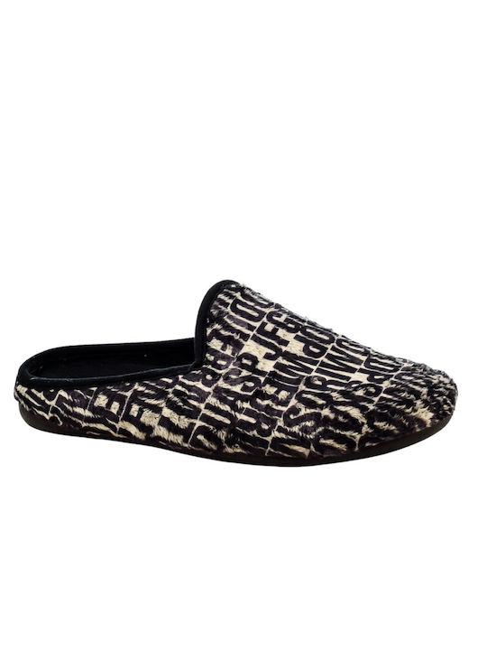 Yfantidis Men's Slipper Black