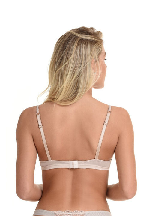 Miss Rosy Push Up Bra Underwire Beige