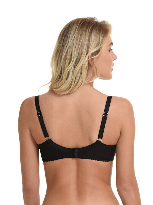 Miss Rosy Bra without Padding Underwire Black