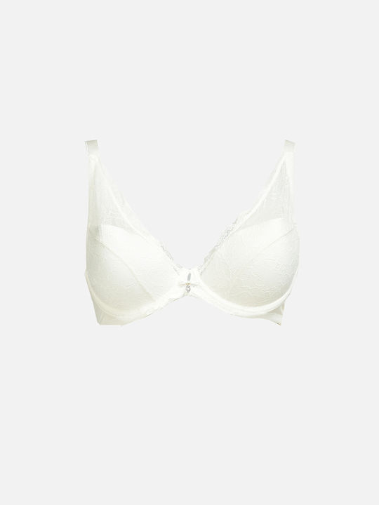 Eros Bra with Light Padding Underwire Beige