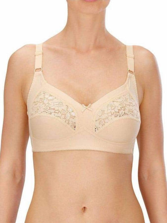 Naturana Bra without Padding without Underwire Beige