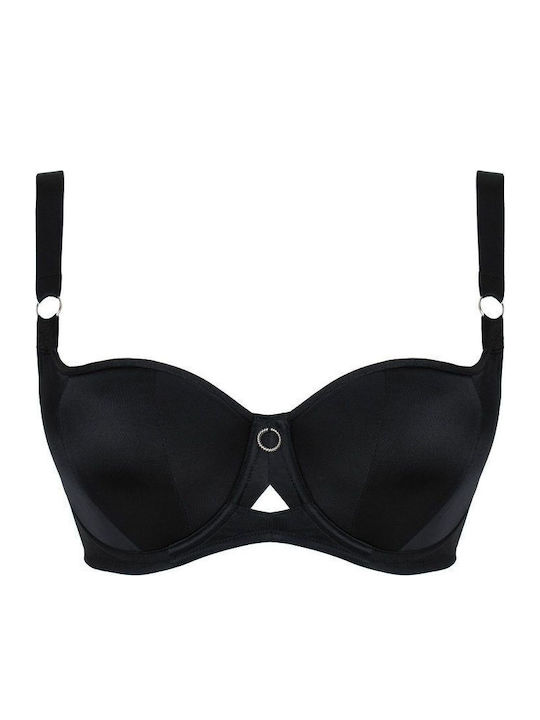 Negru Sutien cu Baloane
