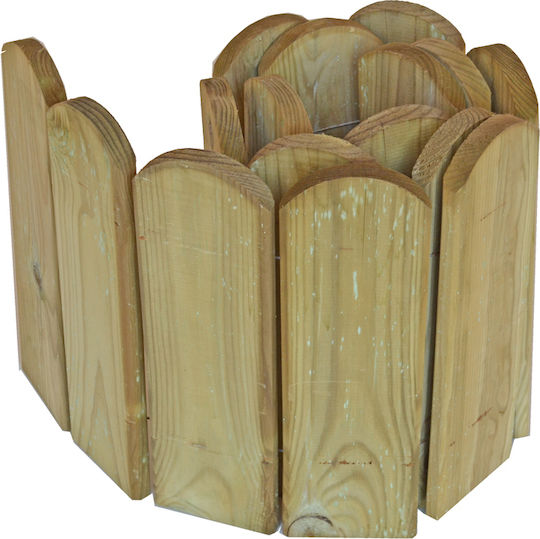Showood Holzzaunrolle in Beige Farbe 30cm x 1.5m