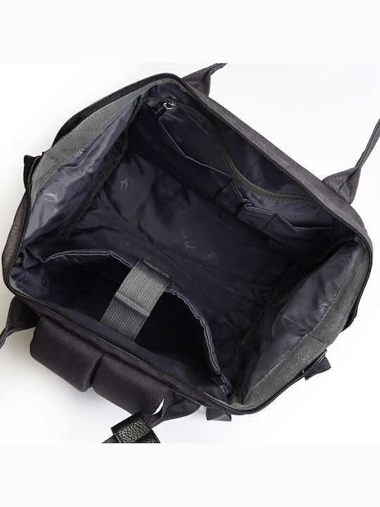 Airtex Paris Rucksack Wasserdicht Schwarz