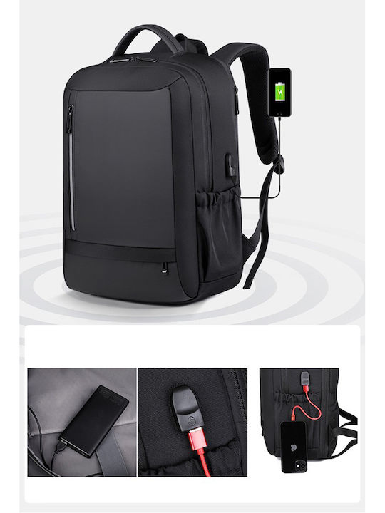 Playbags Backpack Αδιάβροχο 30lt Μαύρο