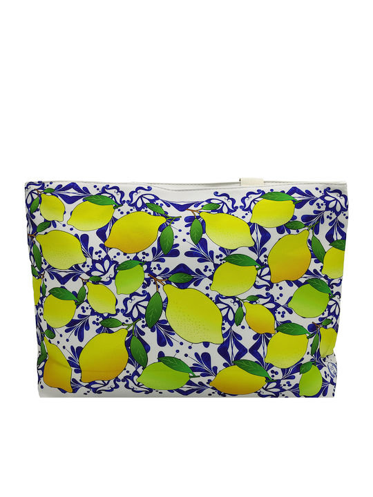 Aria Stoff Strandtasche Mehrfarbig