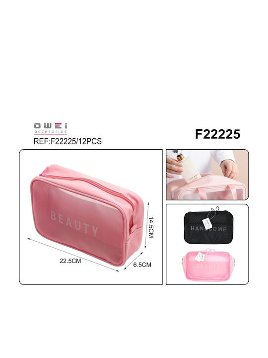 Toiletry Bag in Pink color