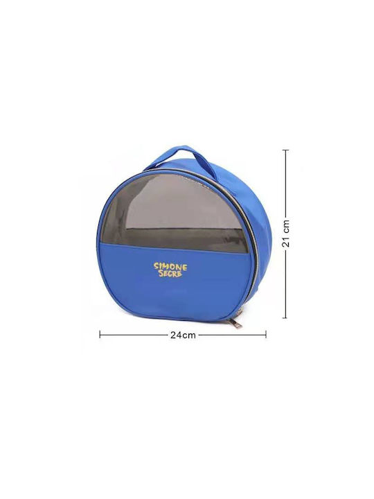 Toiletry Bag in Blue color 24cm