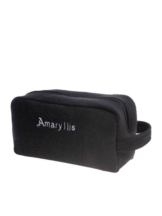 Toiletry Bag in Black color 26cm