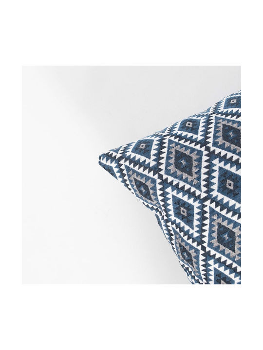 Linea Interiors Blue Sofa Cushion 40x40cm DKM-T40-013