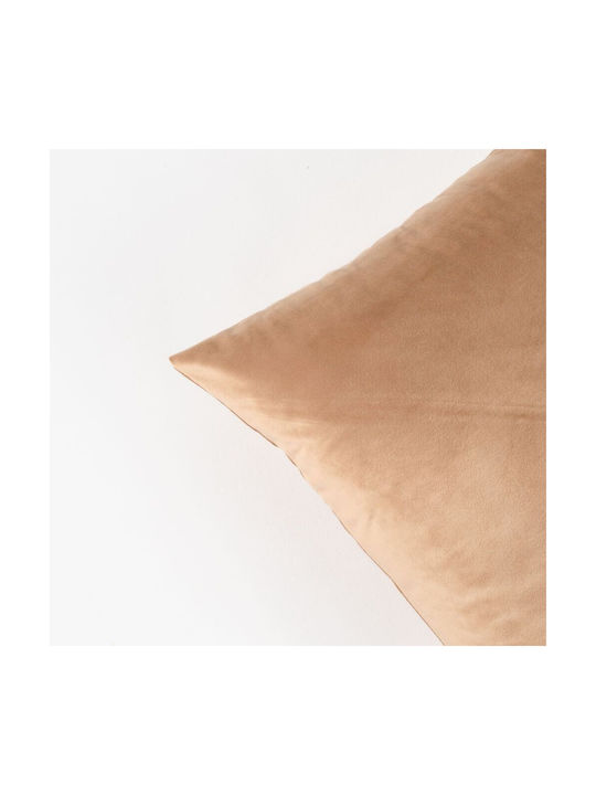 Linea Interiors Velvet Beige Sofa Cushion 40x40cm DKΜ-T40-017