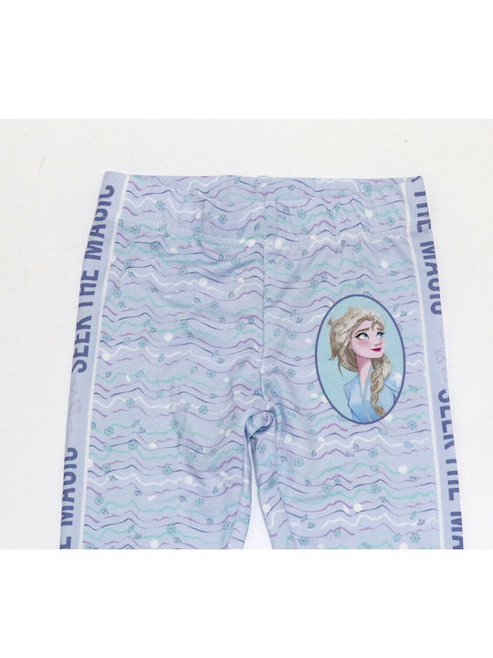 Disney Kinder Leggings Lang Hellblau