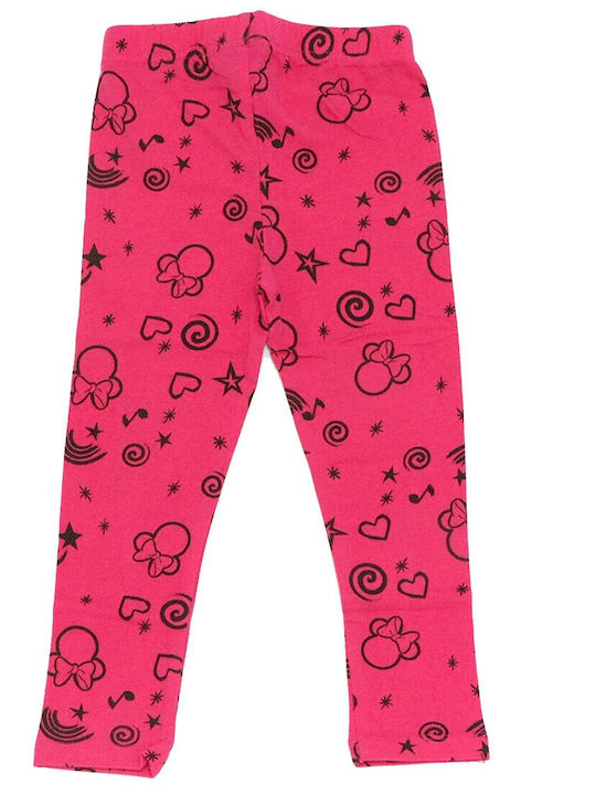 Disney Leggings pentru Copii Lung Fuchsia