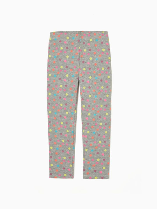 Zippy Kinder Leggings Lang Gray