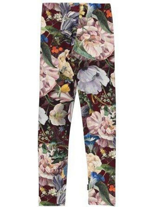 Molo Kids Long Legging Floral Multicolour