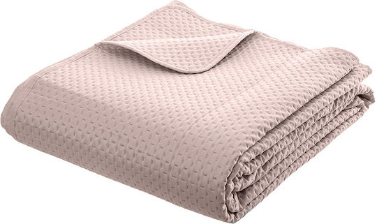 Atmosphera Coverlets Set Super Double Pink 240x260cm 3 Pieces