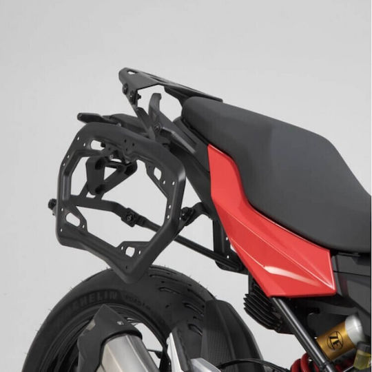 SW-Motech TRAX Σετ Πλαϊνές Βαλίτσες Μοτοσυκλέτας 37lt σε Ασημί Χρώμα