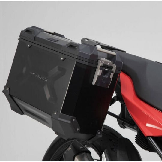 SW-Motech TRAX Σετ Πλαϊνές Βαλίτσες Μοτοσυκλέτας 45lt σε Μαύρο Χρώμα