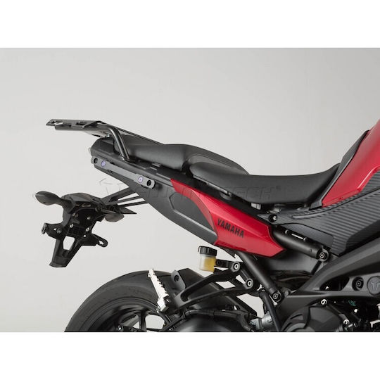 SW-Motech TRAX Motorcycle Hard Side Case Set 45lt in Silver Colour