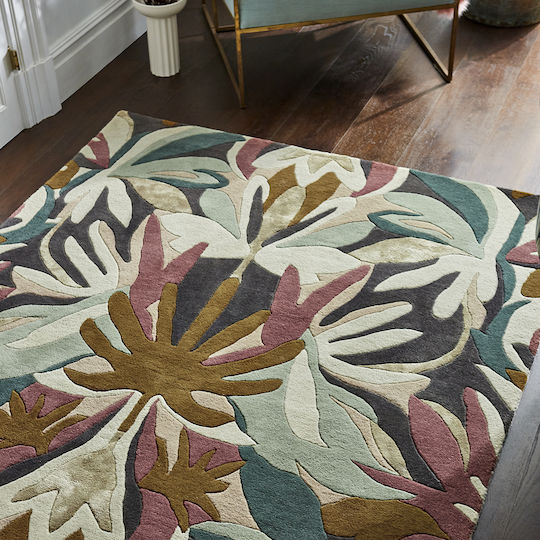 Harlequin Lucrat manual Covor Rectangular Din lână Verde