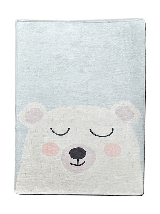 Chilai Home Baby Bear Детско килимче Светлосин 100x160см