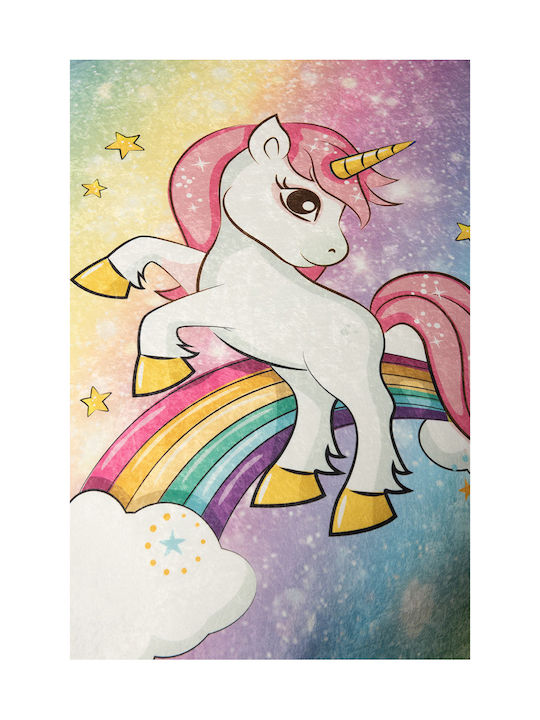 Conceptum Hypnose Kids Synthetic Rug Unicorn 140x190cm