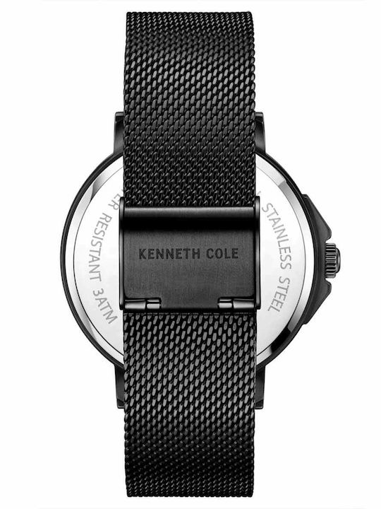 Kenneth Cole Women's Watch with Black Metal Bracelet
