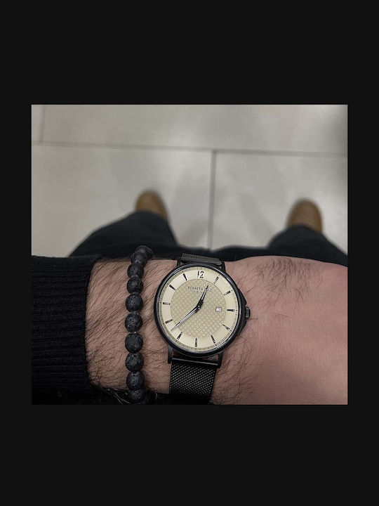Kenneth Cole Women's Watch with Black Metal Bracelet