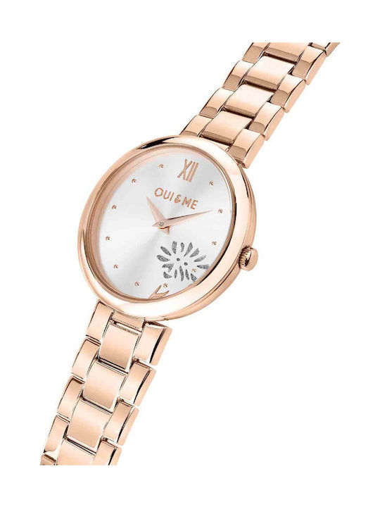 Oui & Me Womens Watch Battery Pink Gold