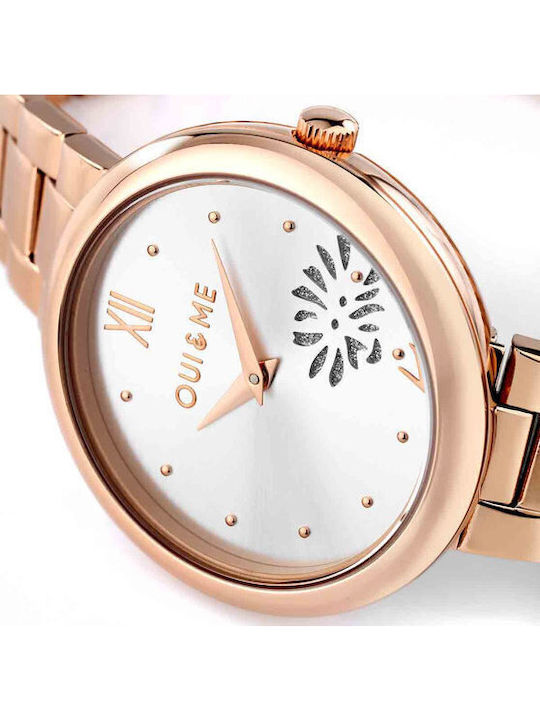 Oui & Me Womens Watch Battery Pink Gold