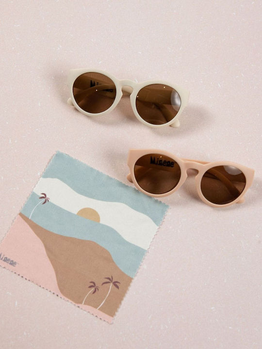 Minene Round Kids Sunglasses Pink