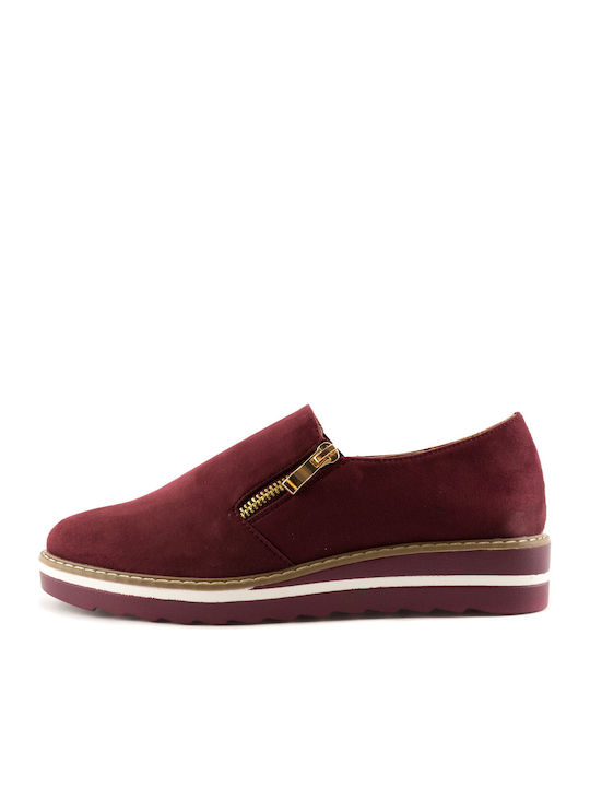 Women's Slip-On Burgundy