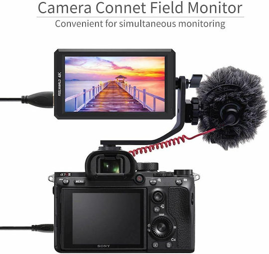 FeelWorld HDMI-Kabel männlich - Mikro-HDMI-Stecker männlich 1m Schwarz