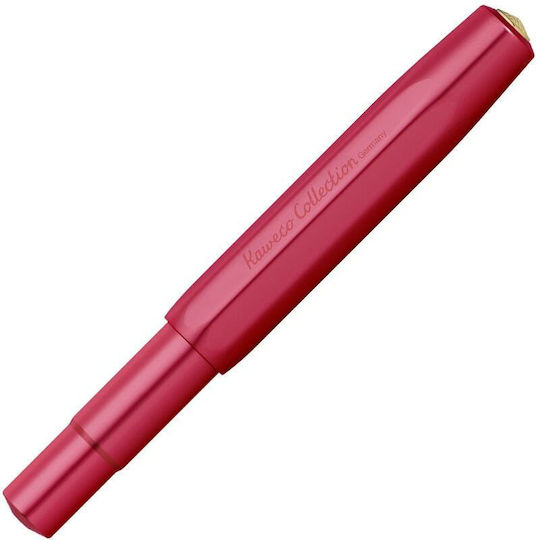 Kaweco COLLECTION Schreibfeder Extra breit Rot aus Aluminium mit Rot Tinte
