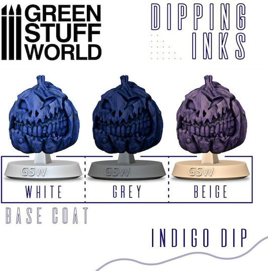 Green Stuff World Model Making Paints in Blue Colour 60ml