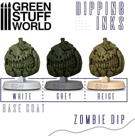 Green Stuff World Model Making Paints in Green Colour 60ml