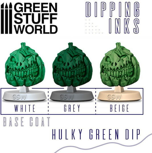 Green Stuff World Model Making Paints in Green Colour 60ml