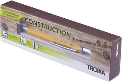 Troika Construction Μηχανικό Μολύβι 5.6mm Κίτρινο